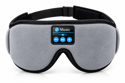 Zzzen Mask – Cloud Gray 3D Bluetooth sleep headphones
